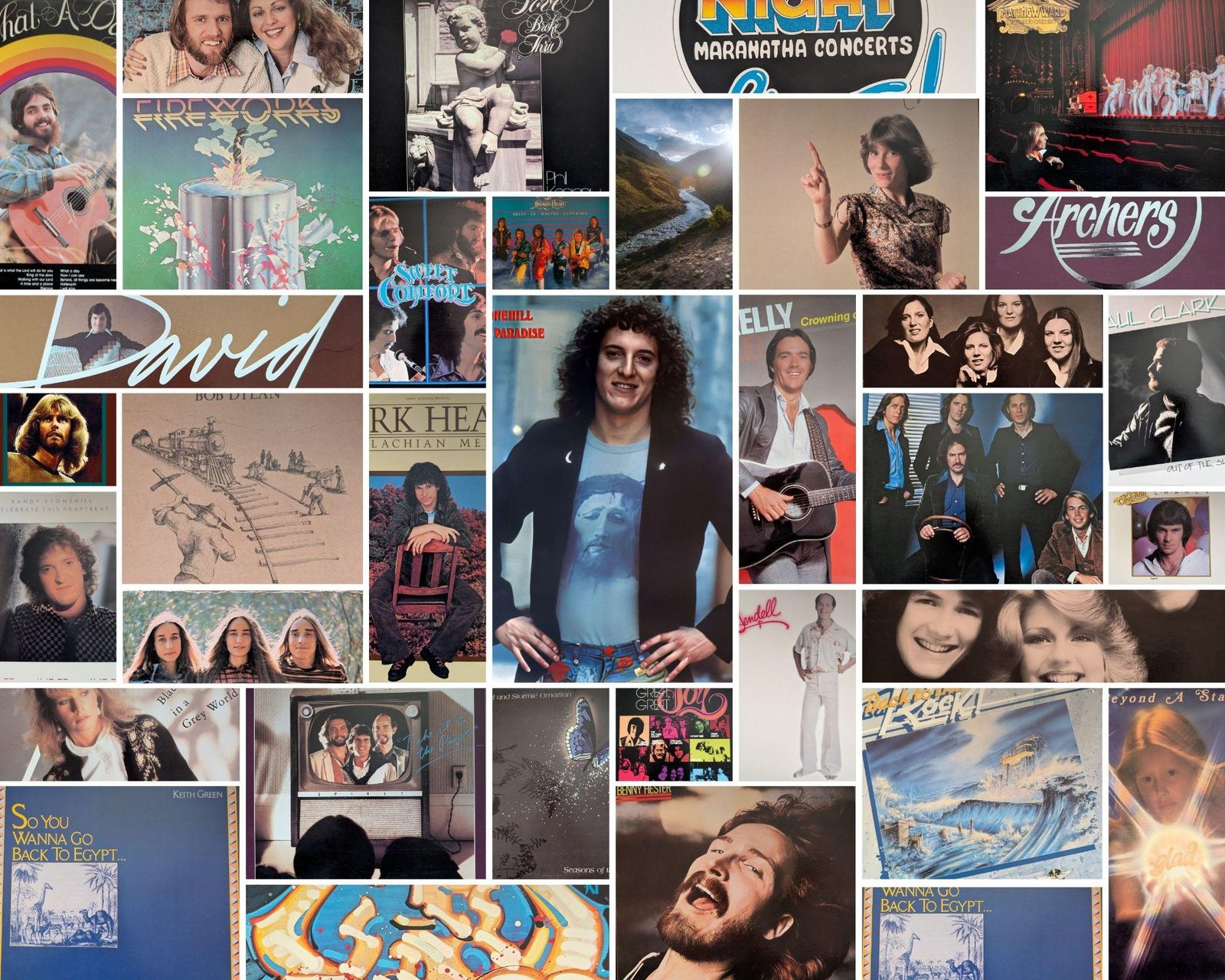 Jesus Music LP covers